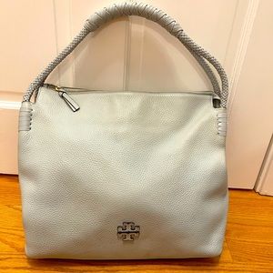 Light Blue Tory Burch Hobo Bag